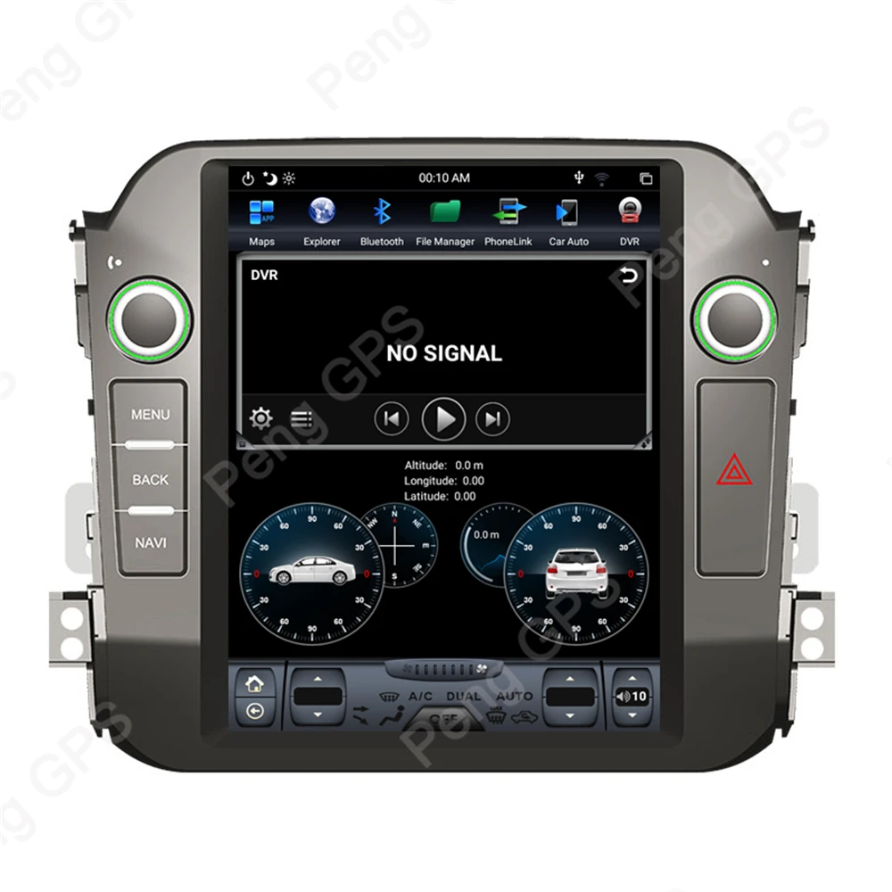 Perfect Android 8.1 Radio GPS Navigation for Kia Sportage R 2010-2015 Tesla Vertical 10.4" Screen PX-6 6 Core Car Multimedia DVD Player 4