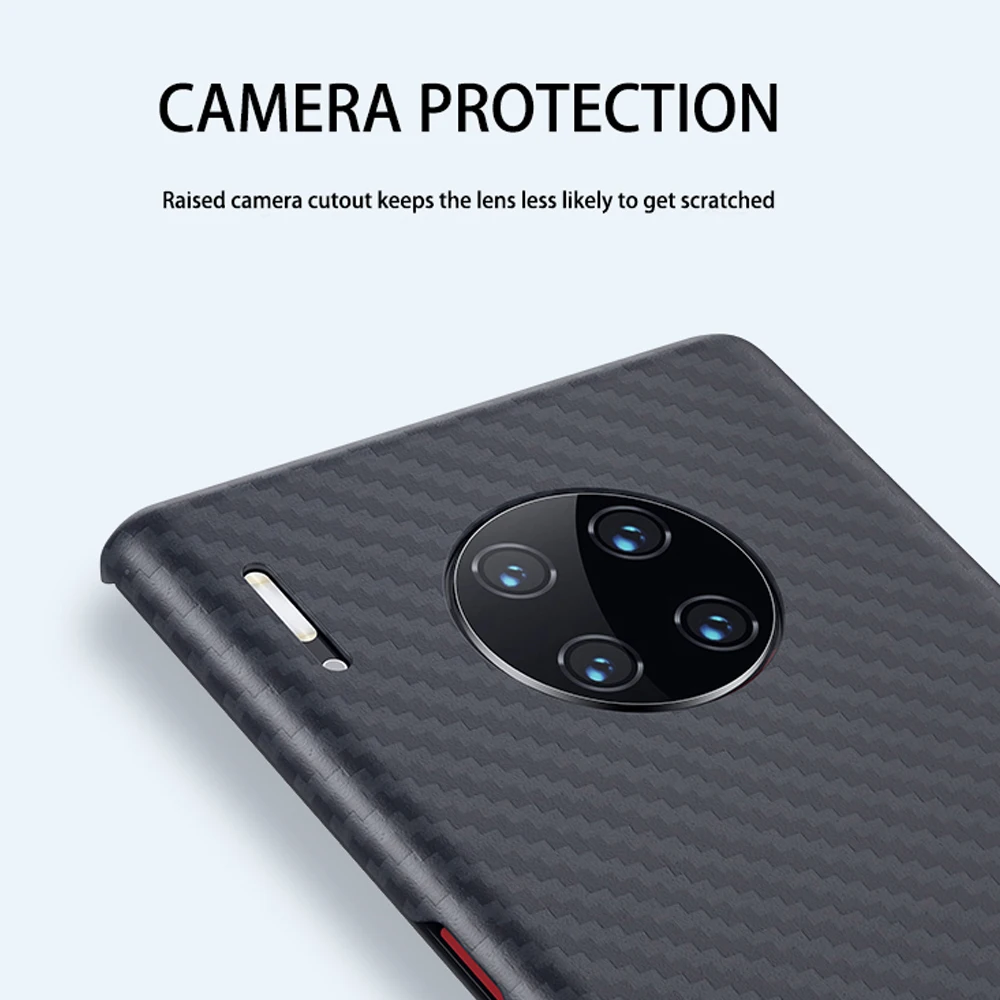 Ультратонкий роскошный чехол 0 7 мм из углеродного волокна для HuaWei Mate 30 Pro 30Pro