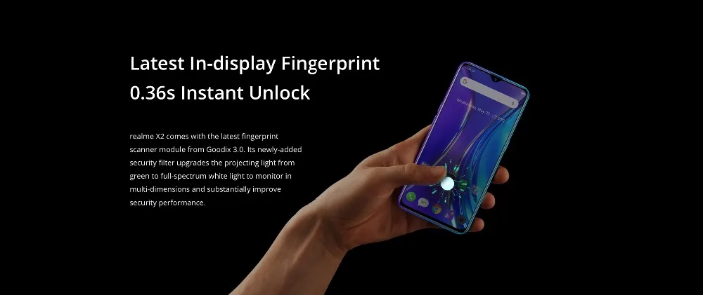 Realme X2, 6 ГБ ОЗУ, 64 Гб ПЗУ, Восьмиядерный процессор Snapdragon 730G, камера заднего вида 6,4 дюйма, 64 мп, полноэкранный смартфон, 30 Вт, VOOC, быстрое зарядное устройство, 4000 мА/ч