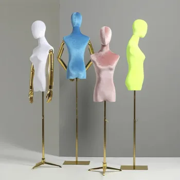 

4colour arm color window mannequin body stand Female dress form Mannequin,jewelry flexible women,adjustable rack,doll 1PC C840