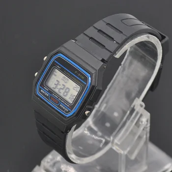 

Fashion LED Digital Watch Unisex Sport square Dial Silicone Wrist watches Hot