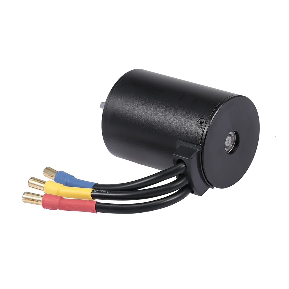 HobbyFans 3650 3100/3500/3900/4300KV бесщеточный мотор с радиатором и 60A ESC с BEC водонепроницаемый для 1/10 RC автомобиль грузовик
