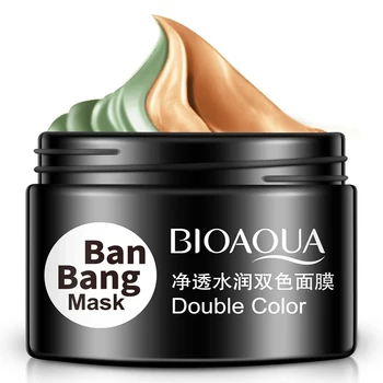 

Double Color Face Mask Moisturizing Face Cream Deep Cleansing Pore Skin Treatment Facial Care LDO99