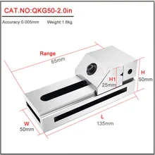 1,5 ''2 дюйма QKG50 прецизионные тиски быстрого действия прецизионные плоскогубцы Gad щипцы простые тиски высокоточные тиски CNC машины тиски