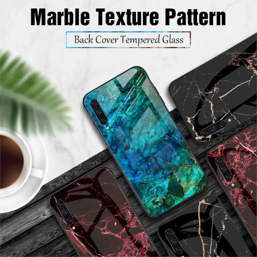 

Tempered Glass Case For Xiaomi Mi 9 SE Mi 8 Lite A1 A2 Max 3 Mix 3 6X Cover On Redmi Note 7 5 6 Pro 4X 6A 5 Plus S2 Marble Cover