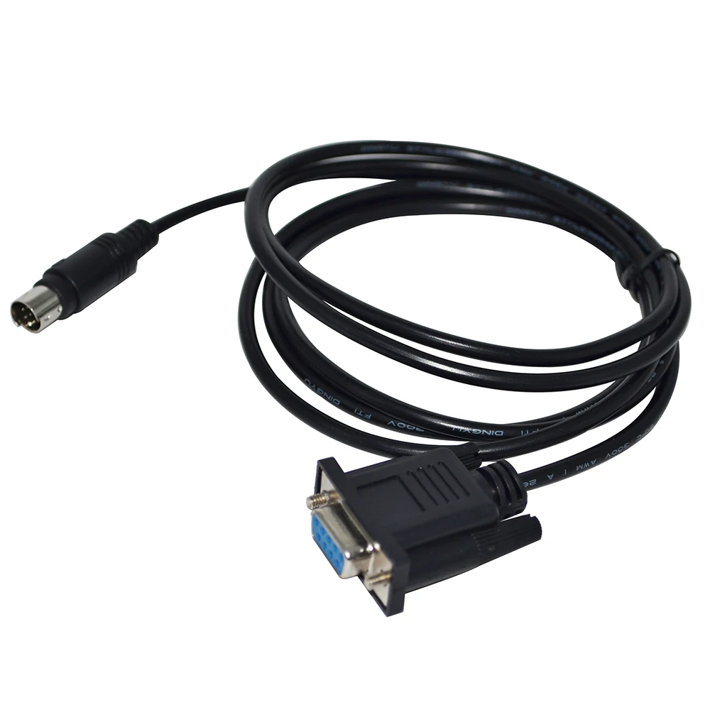 DB9 D-SUB 9PIN 미니 DIN 8P MD8 미쓰비시 MD2-FX2N FX 시리즈 PLC MD2-FX-CAB0 케이블 ...