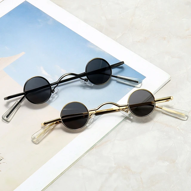 New 2023 Small Round Sunglasses Woman Vintage Brand Travel Sun Glasses  Female Fashion Retro Small Frame Glasses UV400 Eyewear - AliExpress