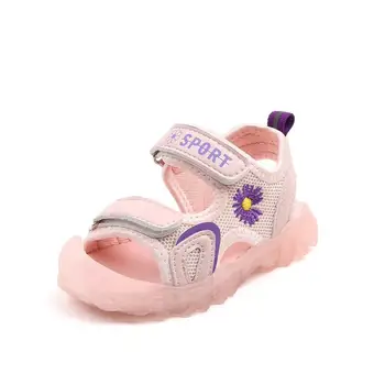 

Summer Sandals Girls Leather Shoes Fashion Toddler Boys Beach Sandals Colorful Children Baby Shoes Kids Sandals For Boys 21-30