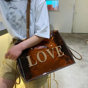 

Women's Fashion Large-Capacity Handbag Work Bag Red Brown Shoulder Bag Wild