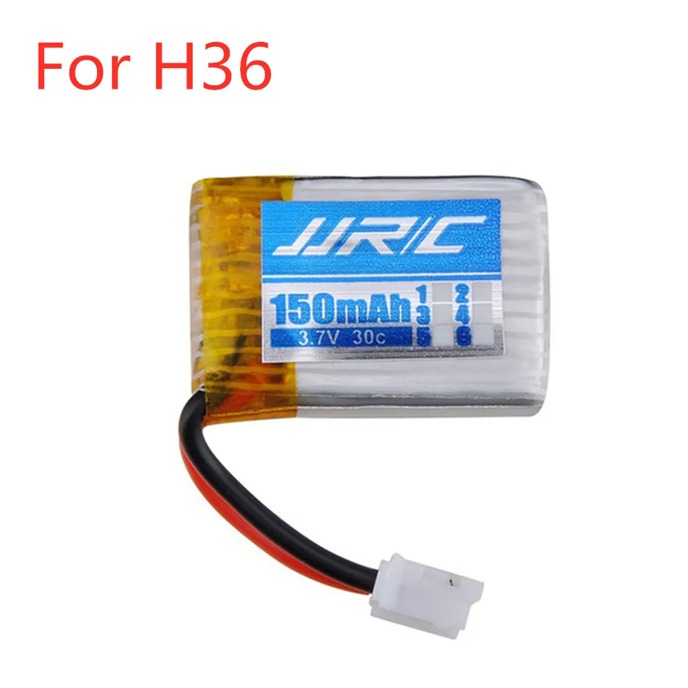 3,7 v 150 мА/ч, 30C для Eachine E010 E010C E011 E013 JJRC H36 F36 NH010 Батарея Квадрокоптер с дистанционным управлением запасные части 150 мАч 3,7 в LIPO Батарея - Цвет: Цвет: желтый