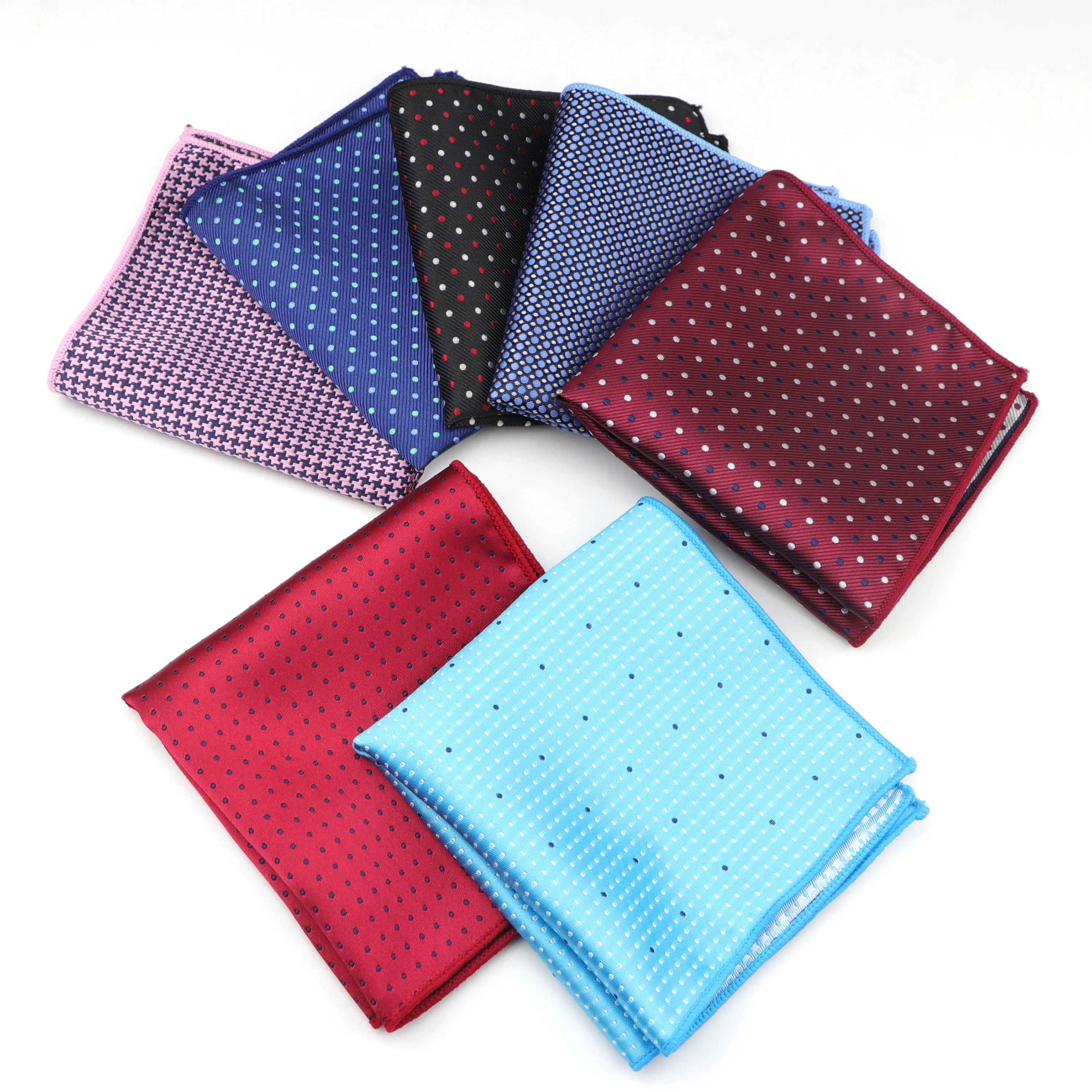 Men's Handkerchief High Fashion Polka Dot Hankies Men Accessories