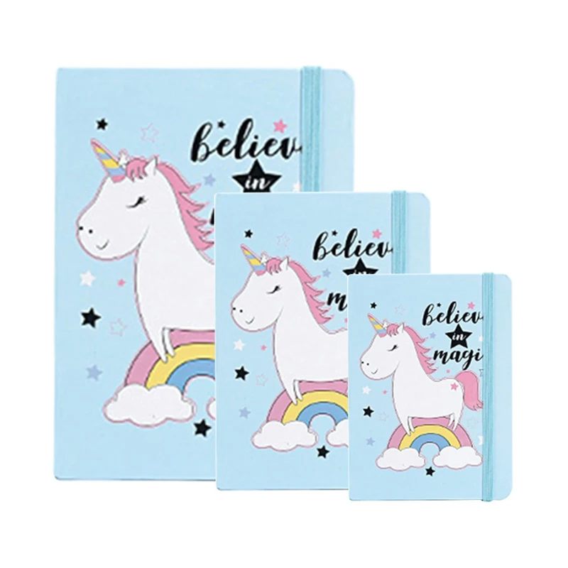 

Cute Kawaii Unicorn Printing Notebook Cartoon Diary Planner Notepad for Kids Gift Student Office School Stationery 1 PCS