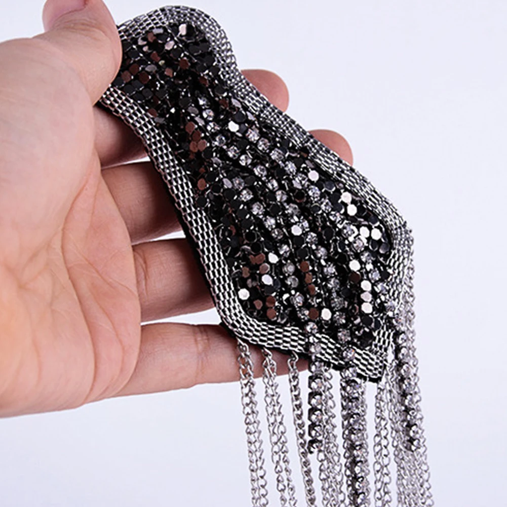 2 шт./компл. Epaulette мода формальное платье значки на плечо цепочка с кисточками Роскошная искусственная кожа булавка деловой костюм брошь офис