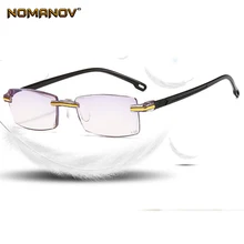 2 пары TR90 очки для чтения с оправой без оправы, светильник с защитой от царапин+ 0,75+ 1+ 1,25+ 1,5+ 1,75+ 2+ 2,5 до+ 4 для чтения