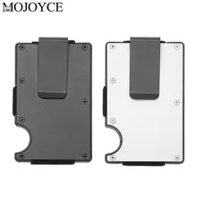 Металлические зажимы для кредитных карт из нержавеющей стали, кошелек, зажим для денег, денежный зажим, держатель, чехол, сумка для женщин, мужчин, Bolsas Feminina Mujer