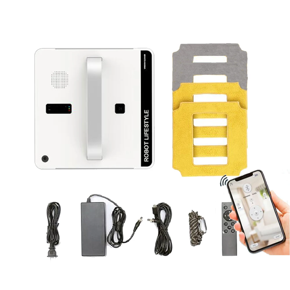 Vacuum Cleaner Robot Remote Control High Suction Anti-Falling Best Robot Vacuum Cleaner Window Glass Cleaning Robot WIN660