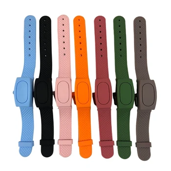 

New Wristband Hand Dispenser Hand Sanitizer Dispensing Silica gel Wearable Dispenser Pumps Disinfecta Wristbands Hand Band X6HA