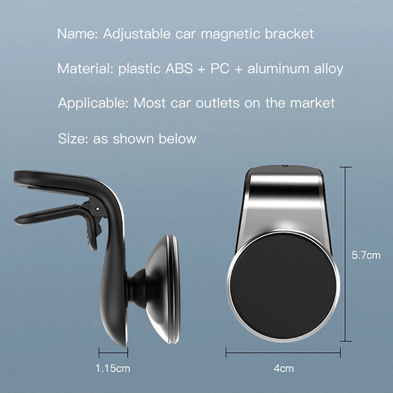ACCEZZ магнитный автомобильный держатель для телефона на вентиляционное отверстие для iPhone 11 Max Pro samsung S8 Xiaomi huawei P30 P20 Кронштейн для мобильного телефона Поддержка