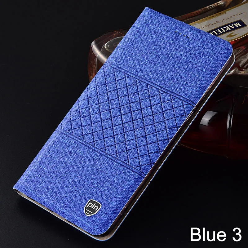 Чехол для Ulefone Note 7 плед Стиль Холст Узорная Кожа, флип-чехол для Ulefone Note7 Чехлы Coque
