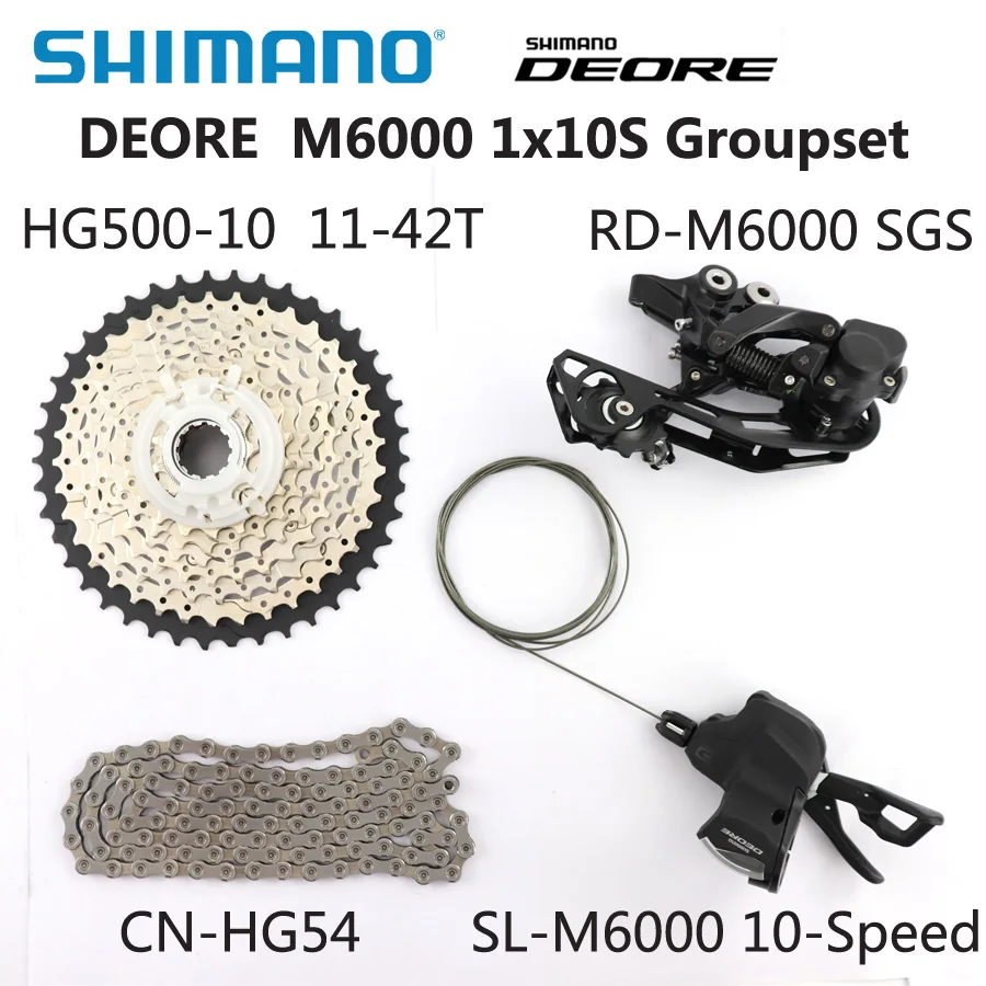 1x 10 speed groupset