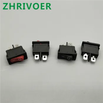 

5pcs 10x22mm Kcd1-110 Black Ultra Thin Rocker Switch No / Off 2-pin Small Instrument Power Supply Ship Type Switch