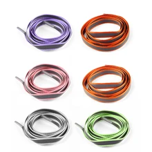 Унисекс для бега, велоспорта, ночного безопасности, шнурки, модные шнурки отражающие, плоские, видимые, спортивная обувь, люминесцентный светящийся шнурок