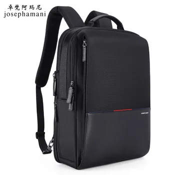 

Featured waterproof nylon fabric backpack Head layer mochila men high-end JOSEPHAMANI brand Large capacity backpack