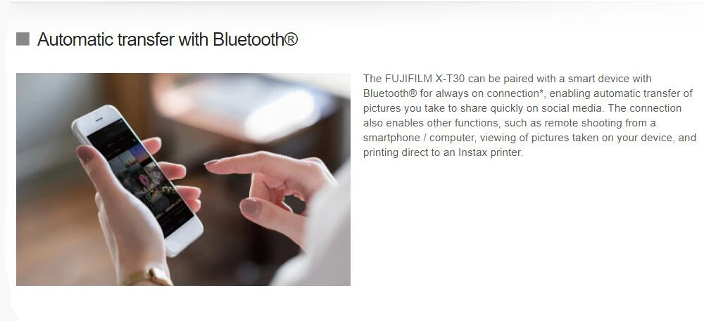 Fujifilm X-T30 / XT30 Mirrorless Digital Camera With XF18-55mm Lens Kit