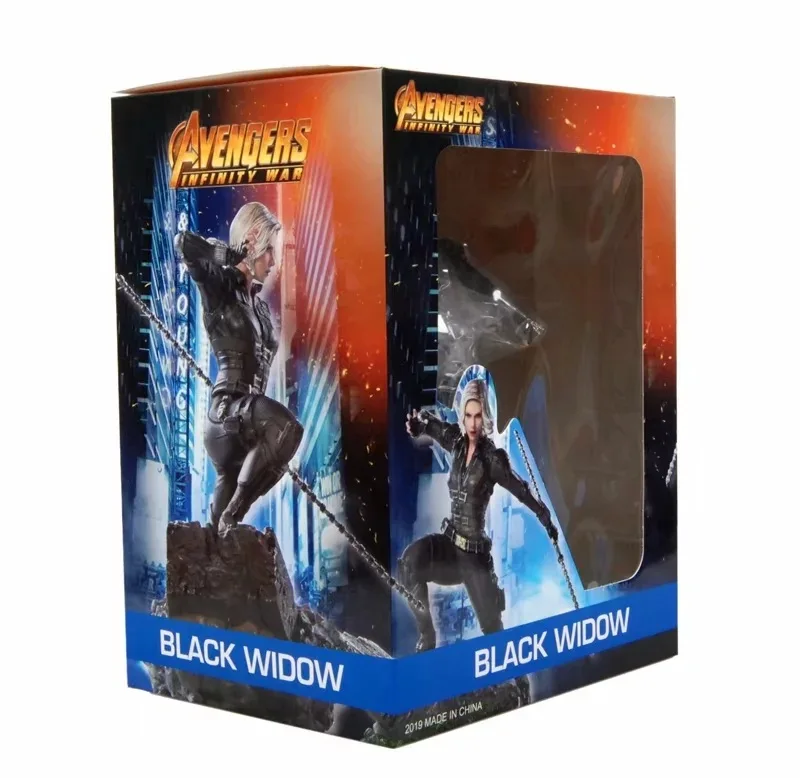 Marvel Black Widow Мстители статуи Scarlet Johansson Iron Studio 1/10 весы фигурка игрушка Brinquedos фигурка модель подарок