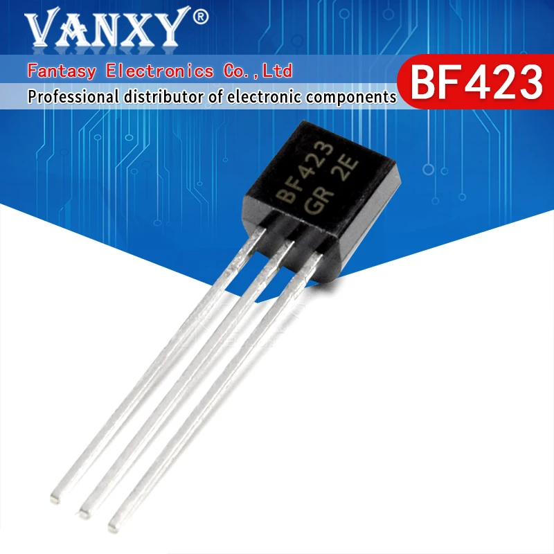 100pcs Bf423 To-92 423 To92 Bf422 422 New Triode Transistor ...