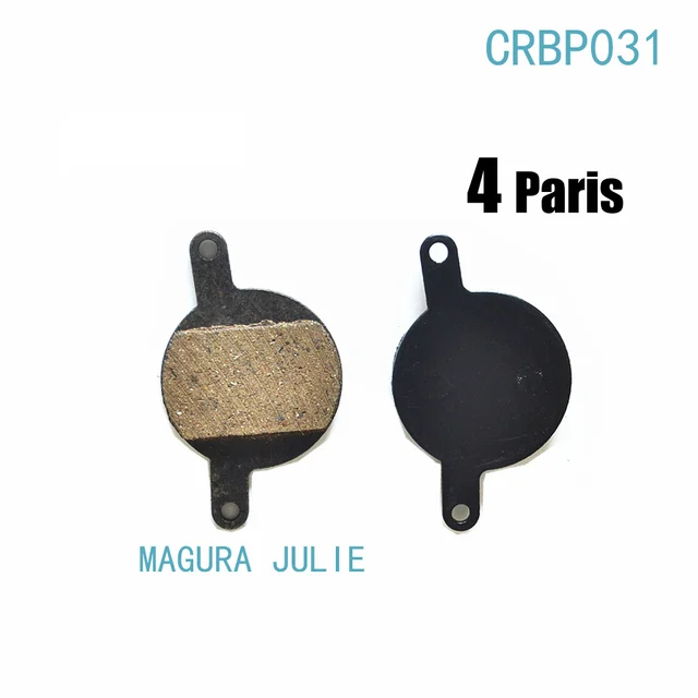 Bike bicycle SEMI METAL DISC BRAKE PADS 