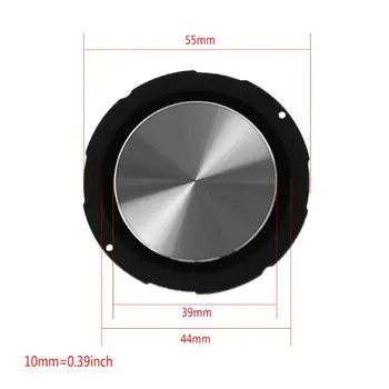 

2PCS Passive Bass Radiator Speaker Diaphragm 55mm Auxiliary Strengthen Vibration Membrane Woofer DIY Accessories 270B