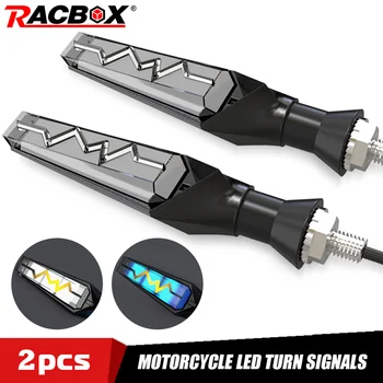 

1 Pair Motorcycle Turn Signals LED Universal Motorcycle Accessories Running Lights Stop Signal Lamps for KTM BMW Yamaha Tmax