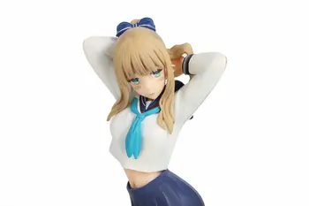 

Reina Kagurazaka Ponytail Illustration by Hiten PVC Action Figure Toys Daiki kougyou R.E.I.N.A Anime Sexy Girl Figure Model Toys