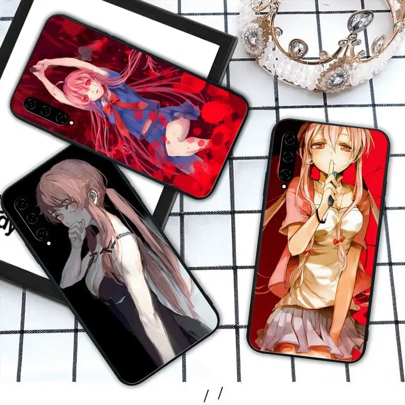 

Mirai Nikki Future Diary mobile phone cover case for Xiaomi mi A1 A2 6 8 9 t pro 10 lite note 10 cc9 pro Mix MAX 2 3 coque