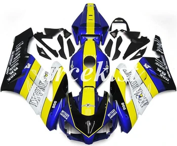 

New ABS Injection Mold Motorcycle Full Fairings Kit Fit For Honda CBR1000RR 2004 2005 04 05 bodywork set Blue yellow