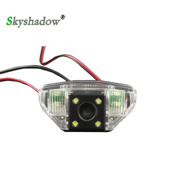 

For Honda CRV Fit Crosstour Odessey Car CCD HD 4 LED Night Vision Reverse Backup Parking Waterproof Reversing Rear View Camera