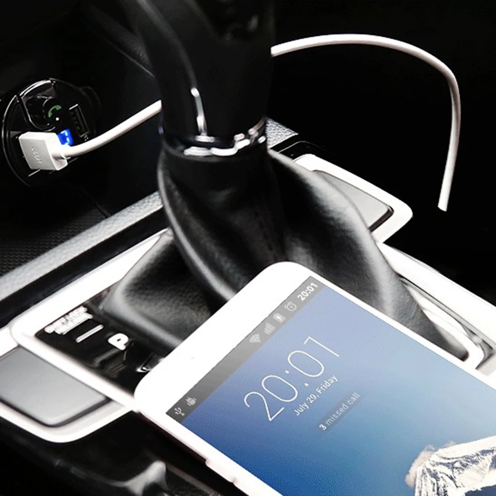 T20 Автомобильный Bluetooth MP3-плеер прикуриватель автомобильный двойной USB зарядное устройство fm-передатчик авто громкой связи
