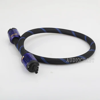 

new HI-End Pure copper US Power Cord Cable Audiophile Power Cord CableUS Plug With Figure 8 IEC C7 IEC Power Cable HIFI