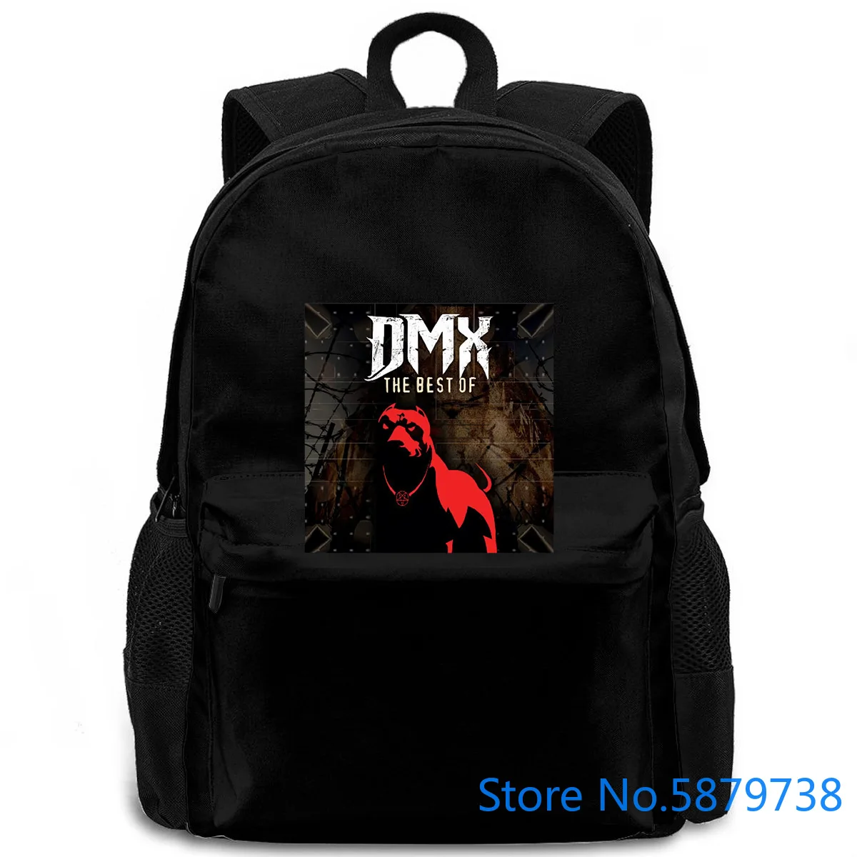 Новинка DMX Ruff Ryders Anthem Rap хип-хоп Музыка черный для печати женский мужской рюкзак