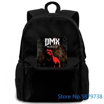 

New DMX Ruff Ryders Anthem Rap Hip Hop Music Black To Print women men backpack laptop travel school adult student