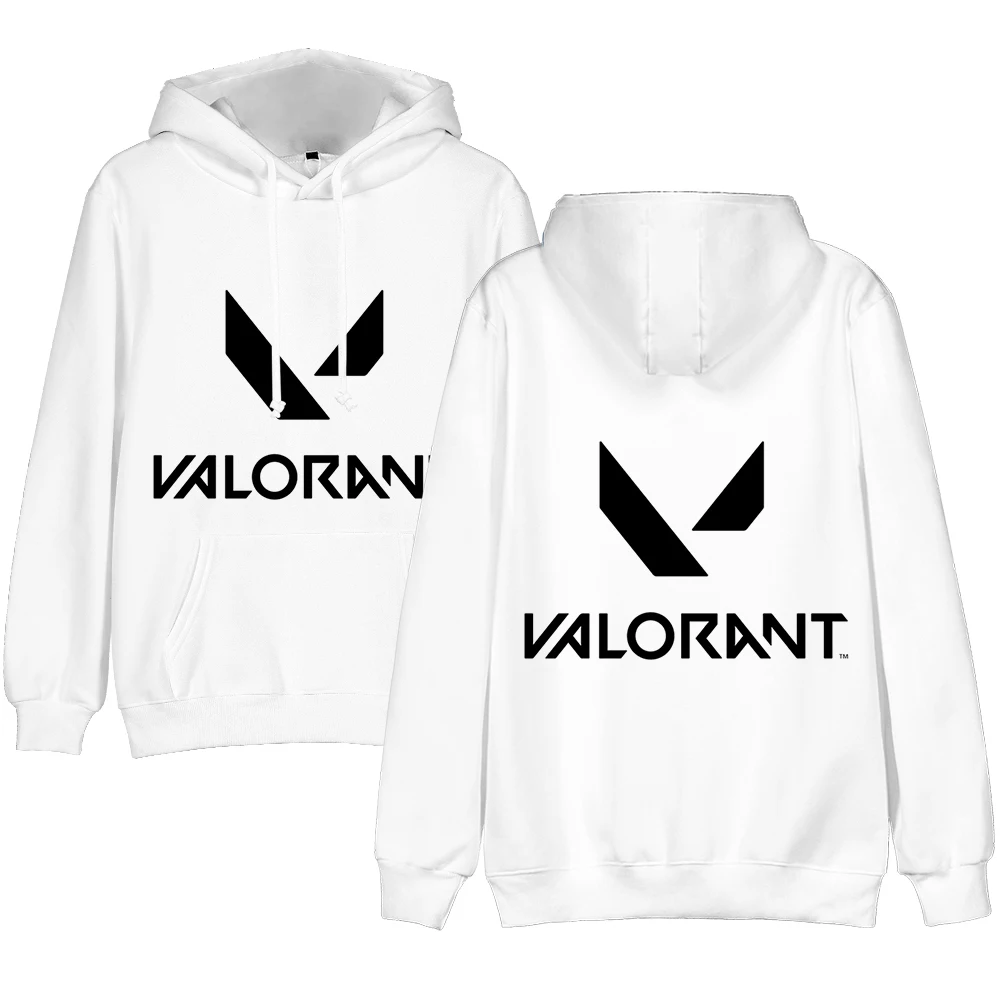 

Personality Game Valorant Hoodies New Boys/girls Games Hooded Teenage Long Sleeves Men/women Autumn Valorant Casual Clothes Tops