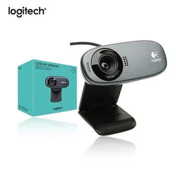 

Logitech C310 HD Web Cam 720p 5MP Video with Lighting Correction microphone New in Box