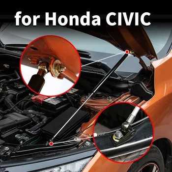 

Cover Strut Bonnet Hydraulic Rod Engine Hydraulic Strut Modification Accessories For Honda Civic 10th 2016 2017 2018 2020 2020