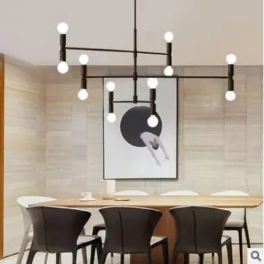 

Nordic post-modern creative personality art living room bedroom cafe designer model room fashion LED chandelier