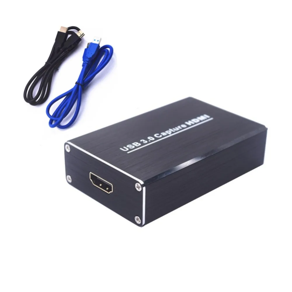 

USB3.0 Drive-Free Capture Card Box 1080P 60FPS HDMI Video Capture for Windows Linux OS X System Dongle