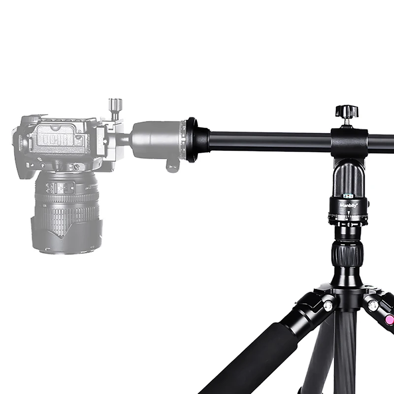 

Manbily ZW-02 59cm Adjustable Tripod Boom Cross Center Column Horizontal Rod Camera Mount Rotatable Tripod Tube Accessories