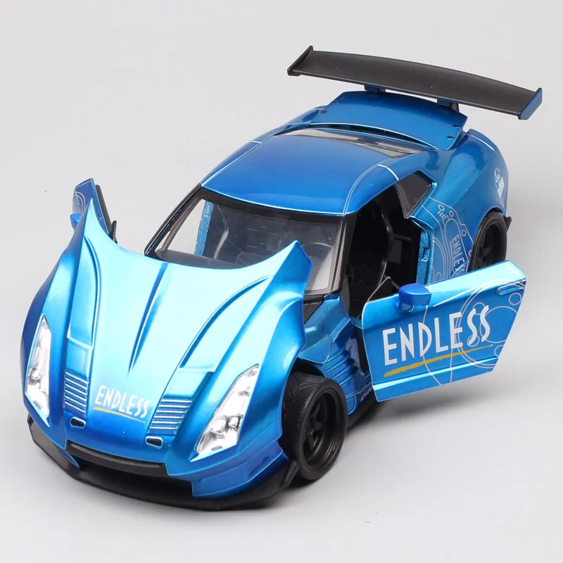 1:24 весы Jada 2009 NISSAN NISMO GT-R R35 BEN SOPRA Super GT Гоночная машина металлические Литые и игрушечные машинки модель автомобиля thumbnails для мальчиков