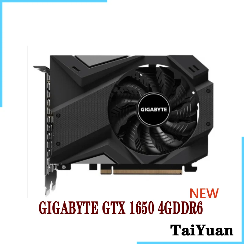 latest graphics card for pc GIGABYTE GTX 1650 4G GDDR6 Desktop CPU 128 bit  NEW graphics cards computer