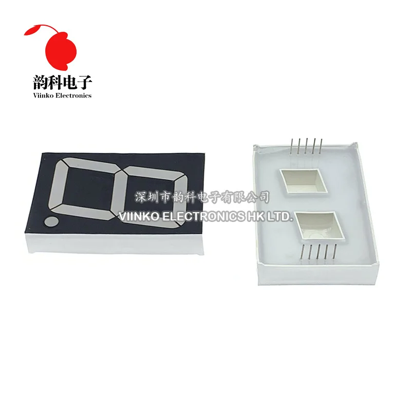 1pc 1.8inch LED display 7 Segment 1 Bit Digit Tube Red Common Cathode Digital 1.8 inch led 7segment led digital tube display